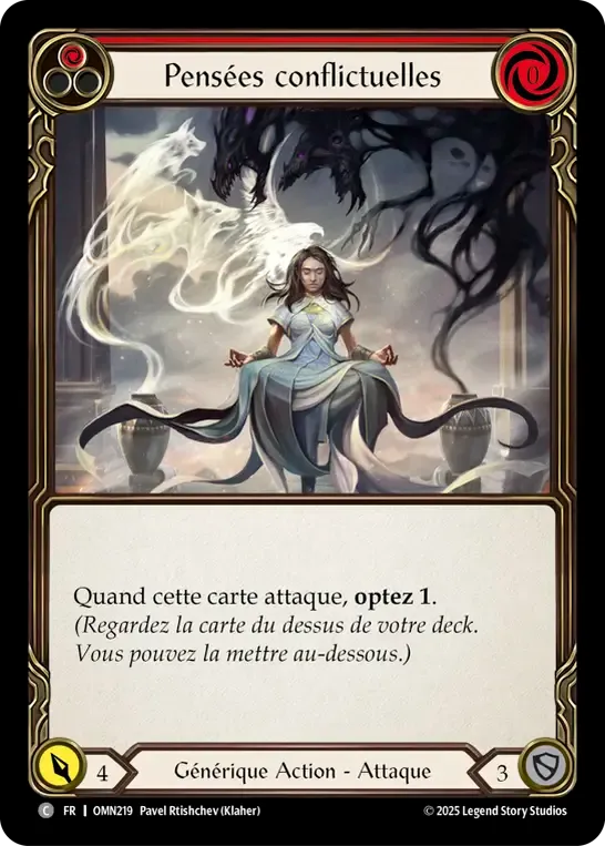 Pensées conflictuelles — Omens of the Third Age — Flesh and Blood