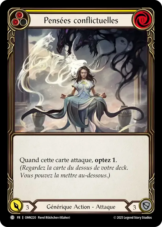 Pensées conflictuelles from Omens of the Third Age - Flesh and Blood