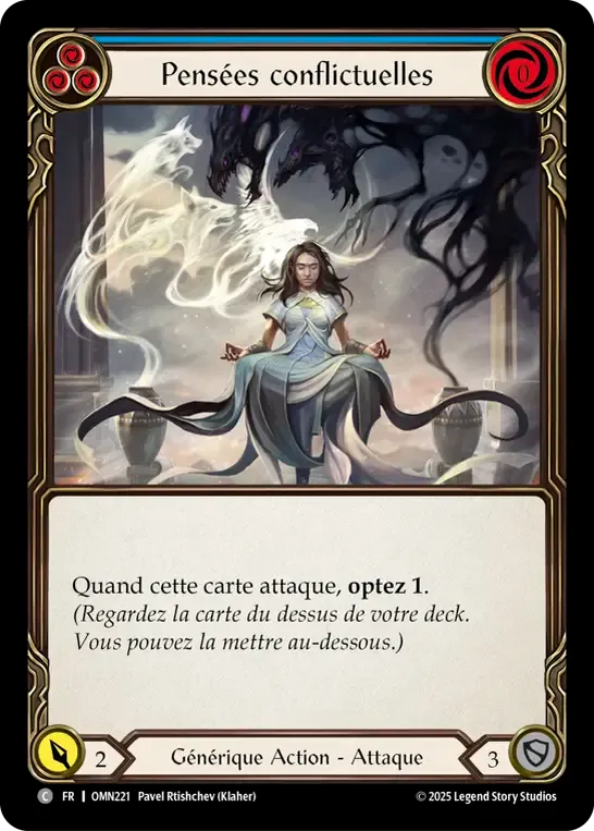 Pensées conflictuelles — Omens of the Third Age — Flesh and Blood