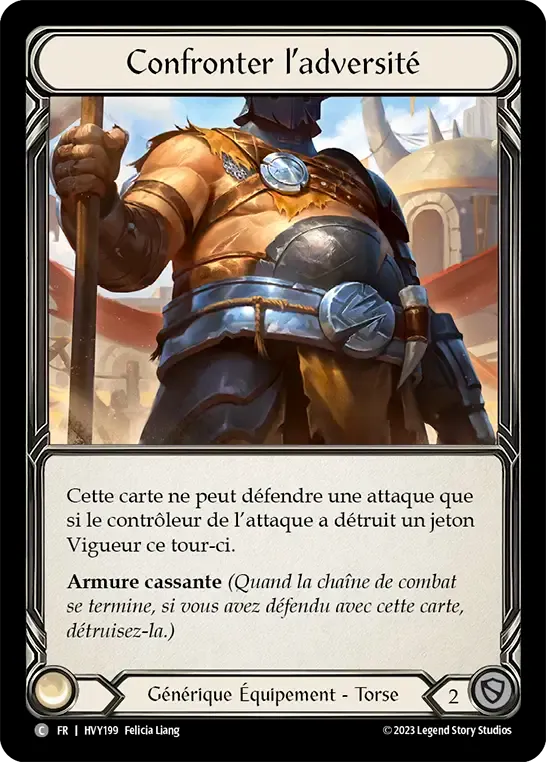 Confronter l’adversité — Heavy Hitters — Flesh and Blood