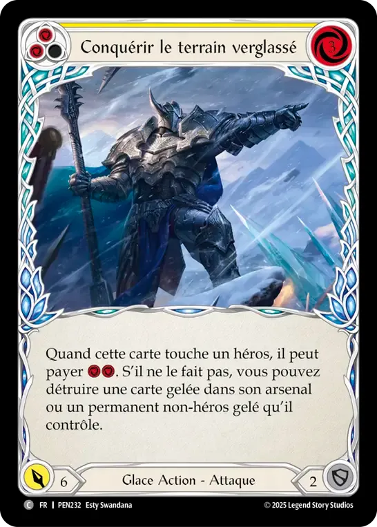 Conquérir le terrain verglassé — Compendium of Rathe — Flesh and Blood