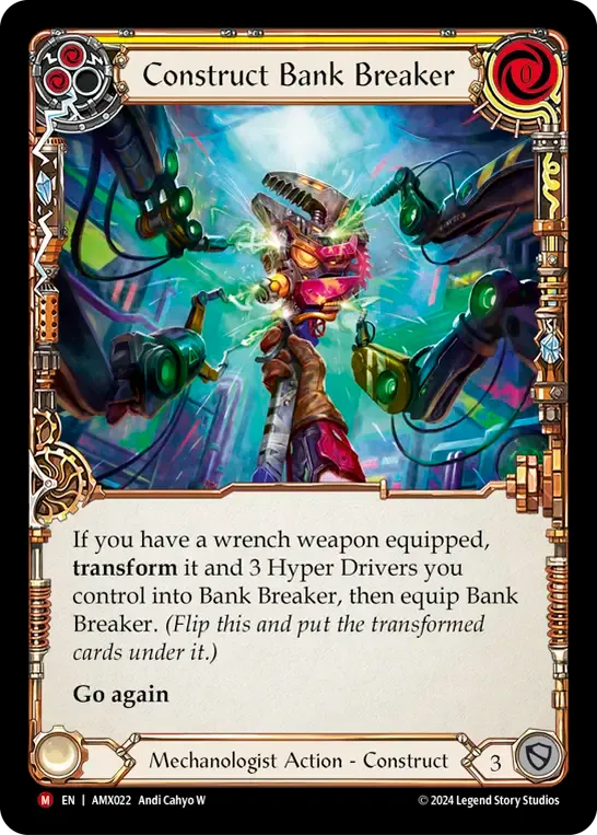 Construct Bank Breaker — Armory Deck - Maxx 'The Hype' Nitro — Flesh and Blood