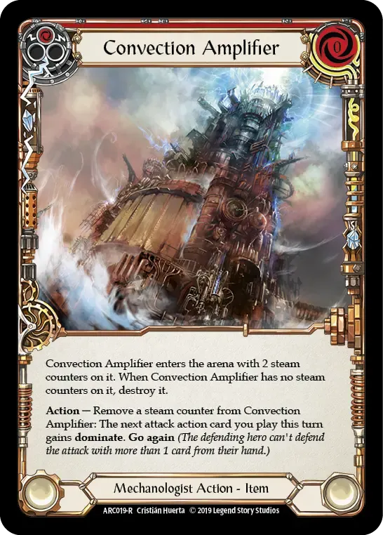 Convection Amplifier (Red) — Arcane Rising — Flesh and Blood