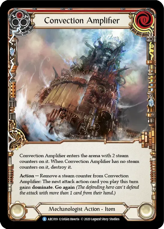 Convection Amplifier (Red) — Arcane Rising - Unlimited — Flesh and Blood