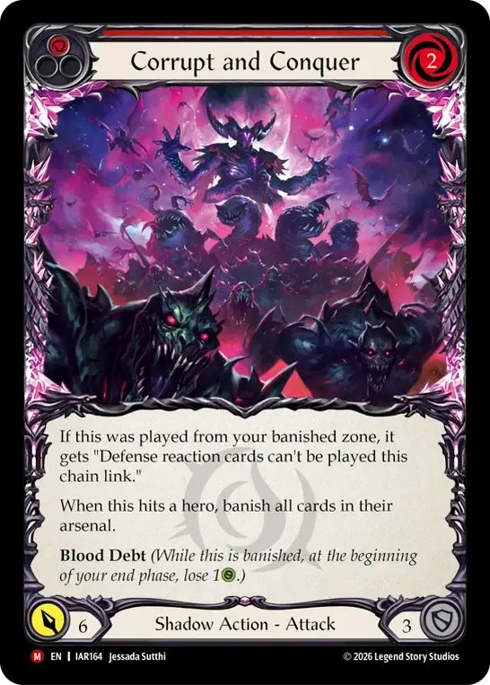 Corruption et conquête — Usurp the Shadow Throne — Flesh and Blood