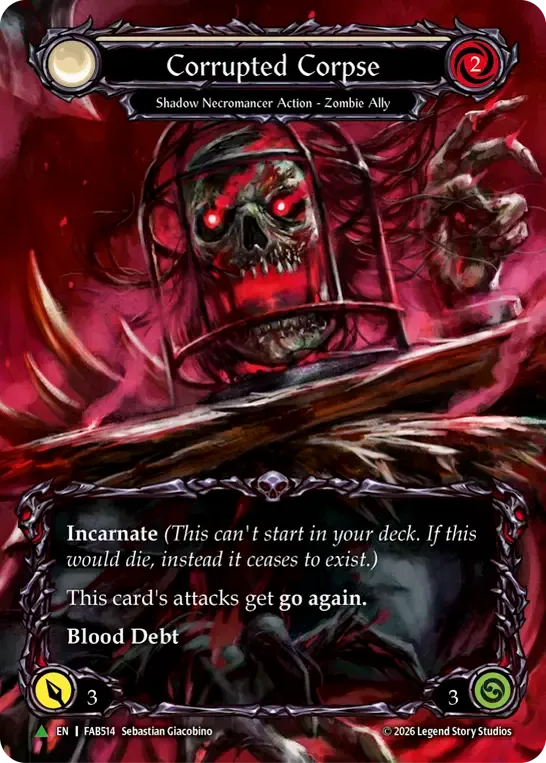 Corrupted Corpse — Flesh and Blood: Promo Cards — Flesh and Blood