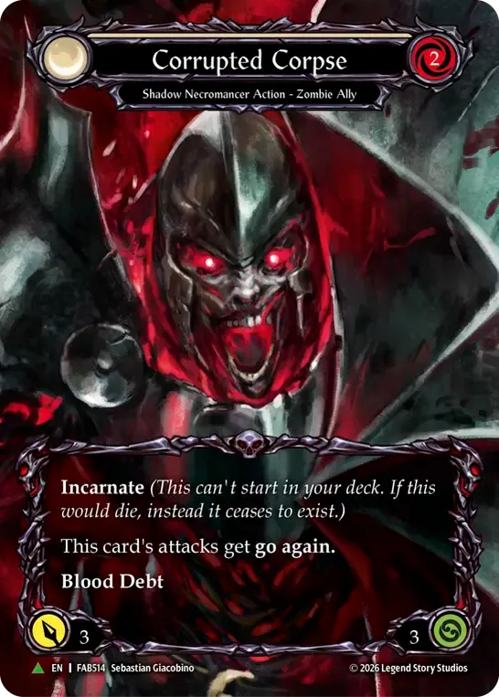 Corrupted Corpse — Flesh and Blood: Promo Cards — Flesh and Blood