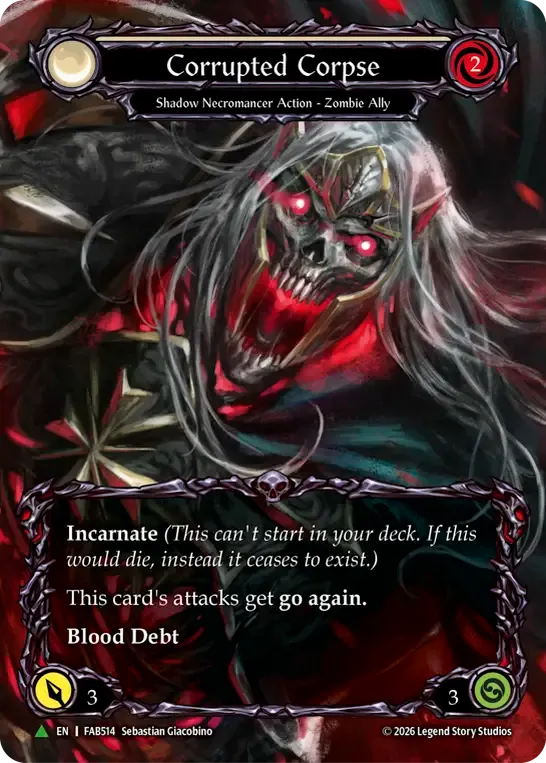Corrupted Corpse — Flesh and Blood: Promo Cards — Flesh and Blood