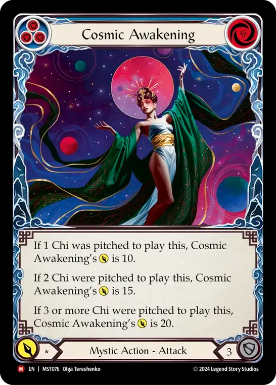 Cosmic Awakening — Part the Mistveil — Flesh and Blood