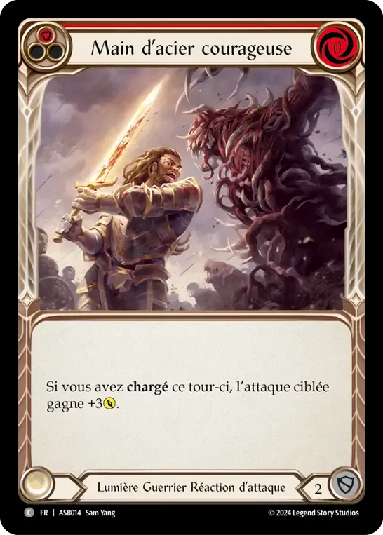 Main d’acier courageuse from Armory Deck - Ser Boltyn, Breaker of Dawn - Flesh and Blood
