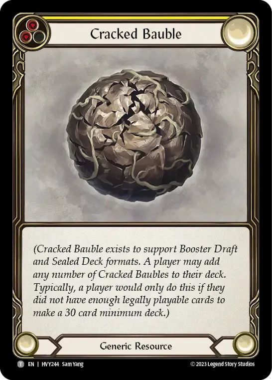 Cracked Bauble — Heavy Hitters — Flesh and Blood