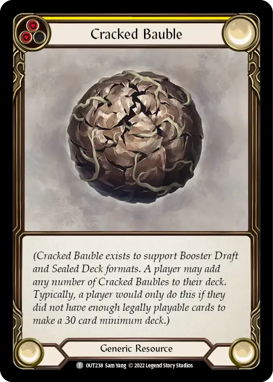 Cracked Bauble — Outsiders — Flesh and Blood