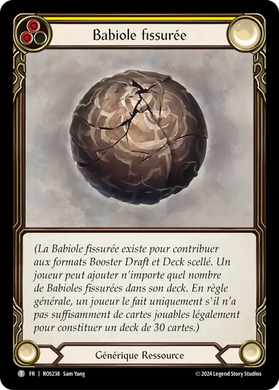 Babiole fissurée — Rosetta — Flesh and Blood