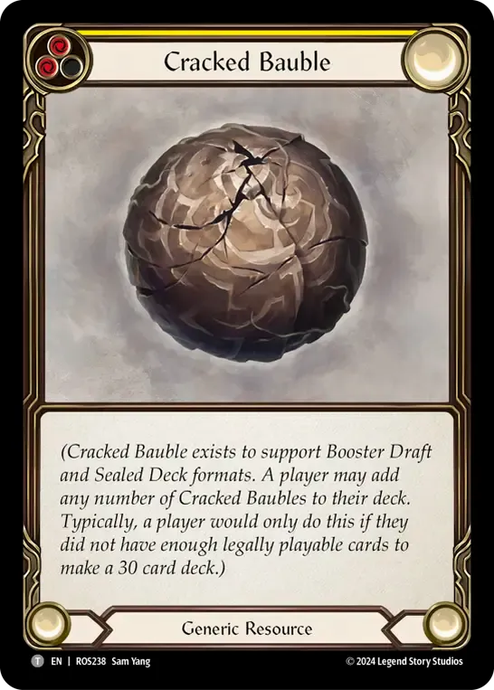 Cracked Bauble — Rosetta — Flesh and Blood