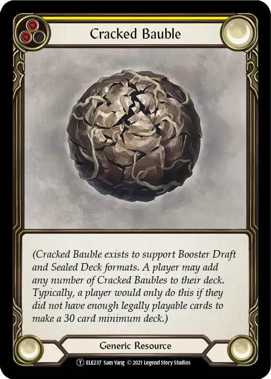 Cracked Bauble from Tales of Aria - Unlimited - Flesh and Blood