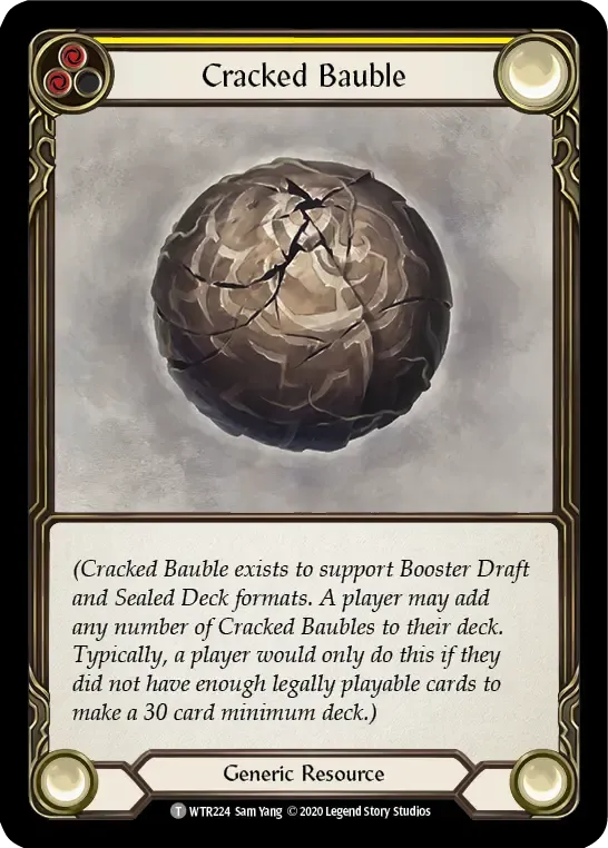 Cracked Bauble — Welcome to Rathe - Unlimited — Flesh and Blood