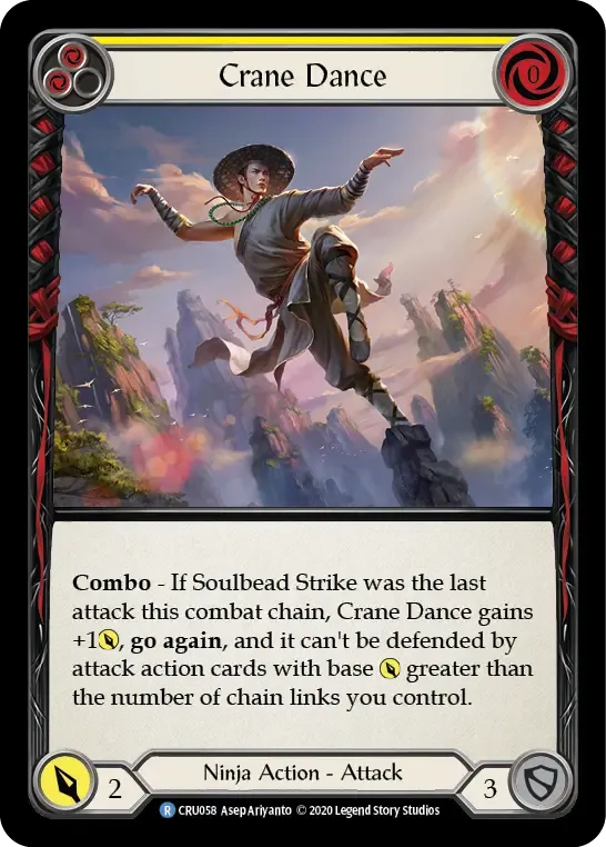 Crane Dance (Yellow) — Crucible of War — Flesh and Blood