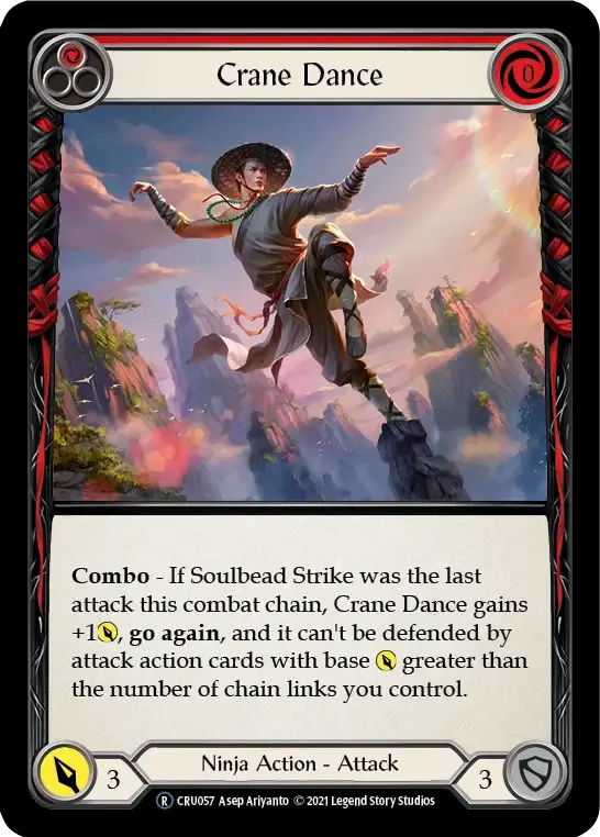 Crane Dance (Red) — Crucible of War - Unlimited — Flesh and Blood