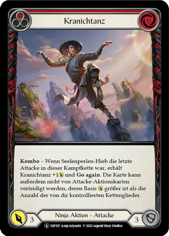 Crane Dance (Red) from History Pack 1 - Black Label - Flesh and Blood
