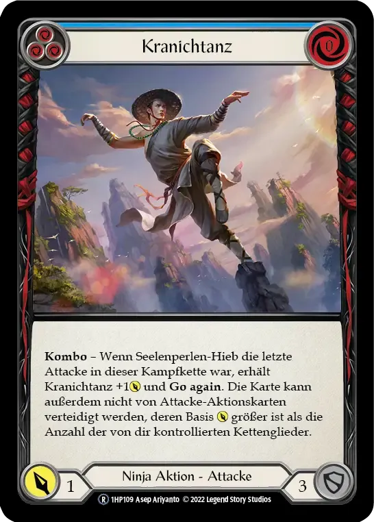 Crane Dance (Blue) — History Pack 1 - Black Label — Flesh and Blood
