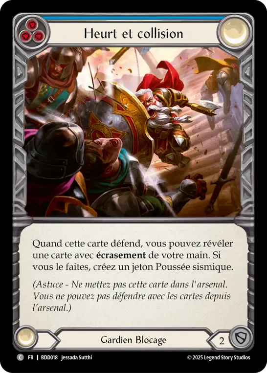 Heurt et collision — Bravo Demo Deck — Flesh and Blood