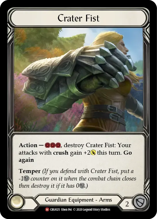 Crater Fist — Crucible of War — Flesh and Blood