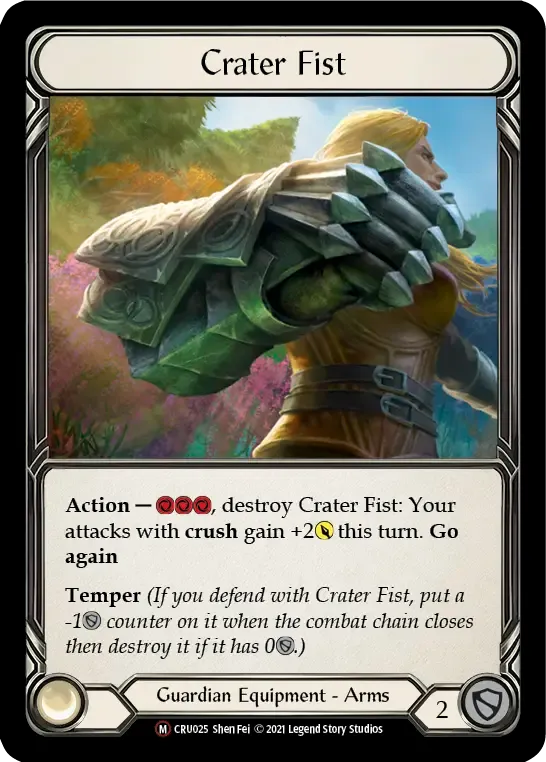 Crater Fist — Crucible of War - Unlimited — Flesh and Blood