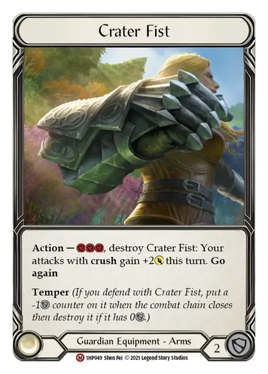 Crater Fist — History Pack 1 — Flesh and Blood