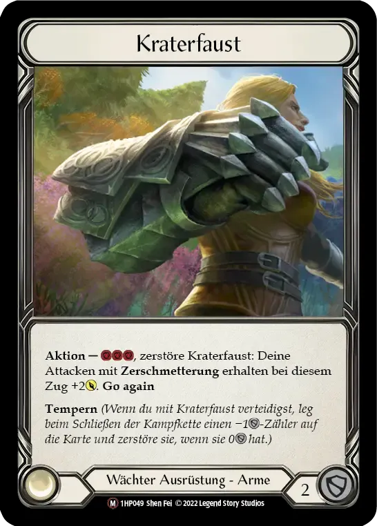 Crater Fist — History Pack 1 - Black Label — Flesh and Blood
