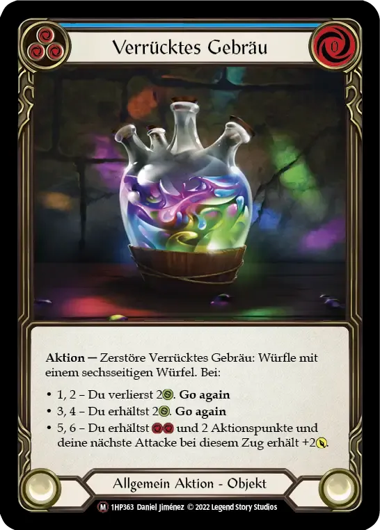 Crazy Brew from History Pack 1 - Black Label - Flesh and Blood