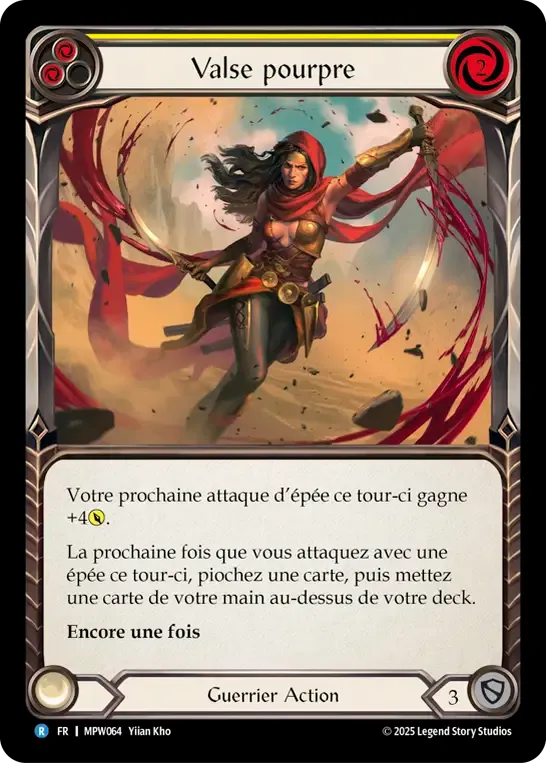 Valse pourpre — Mastery Pack Warrior — Flesh and Blood