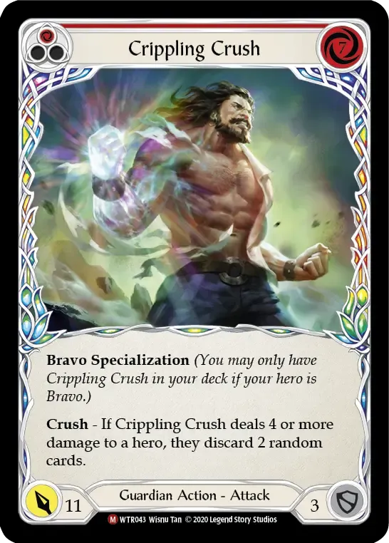 Crippling Crush — Welcome to Rathe - Unlimited — Flesh and Blood