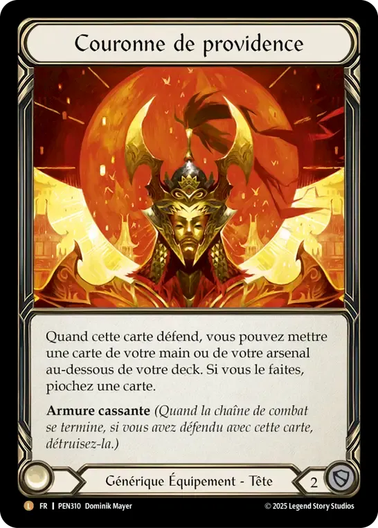 Couronne de providence — Compendium of Rathe — Flesh and Blood