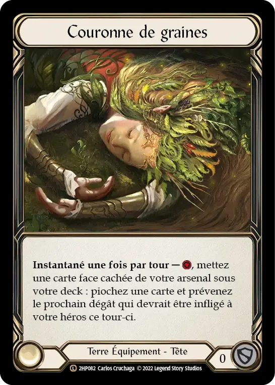 Couronne de graines from History Pack 2 - Black Label - Flesh and Blood