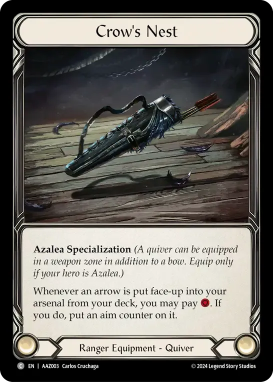 Crow's Nest — Armory Deck - Azalea, Ace in the Hole — Flesh and Blood
