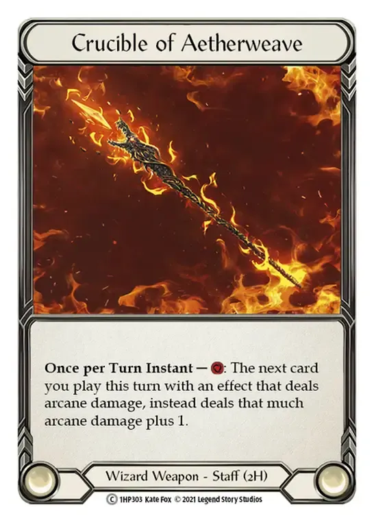 Crucible of Aetherweave from History Pack 1 - Flesh and Blood
