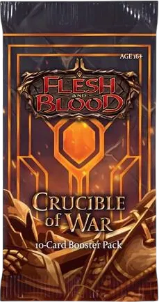 Booster Crucible of War 1st Edition — Crucible of War — Flesh and Blood