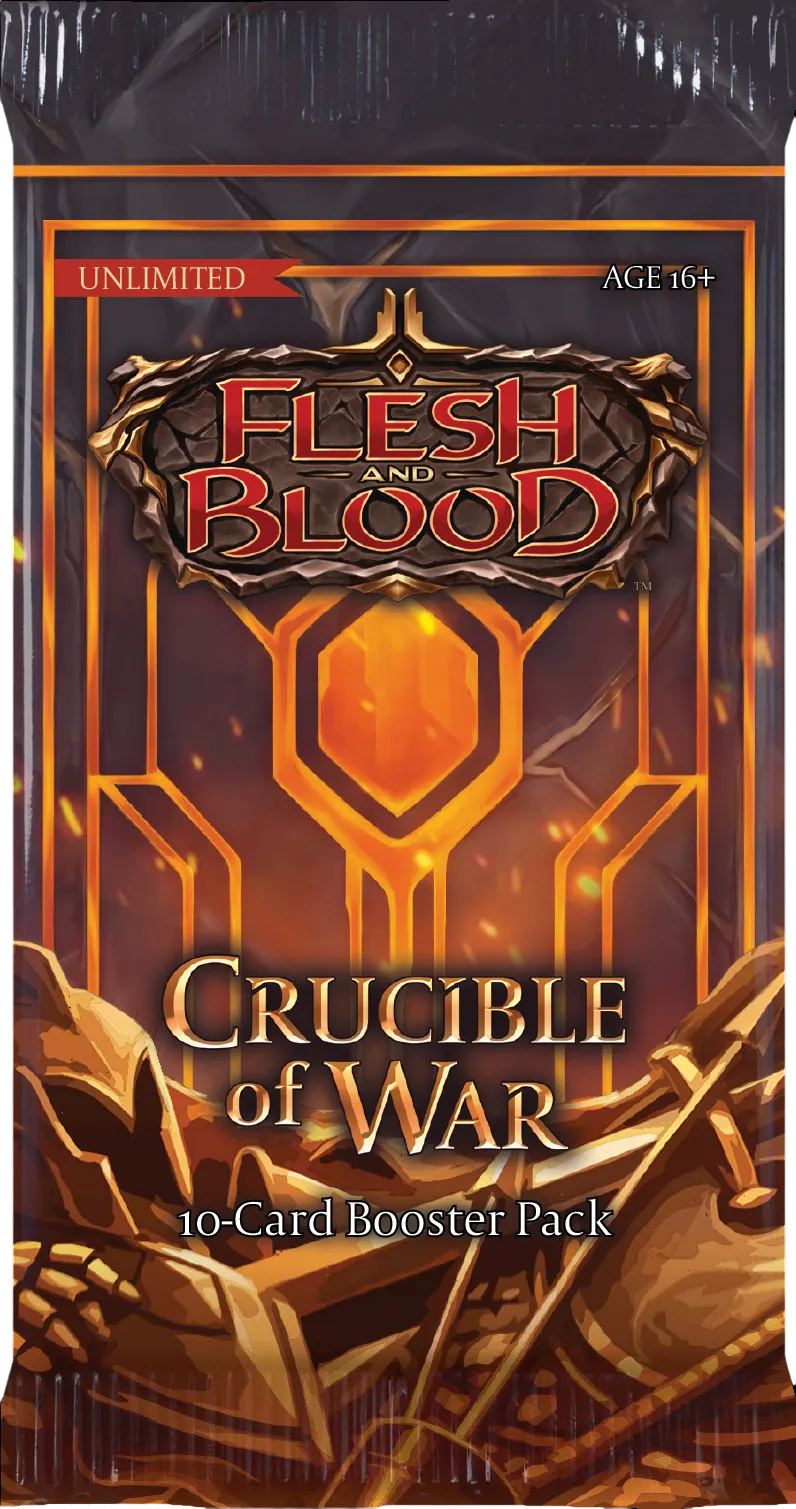 Booster Crucible of War Unlimited — Crucible of War - Unlimited — Flesh and Blood