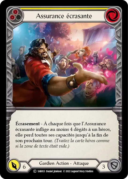 Assurance écrasante — Bravo - Blitz Deck — Flesh and Blood