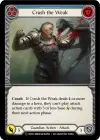Product image for Crush the Weak (Blue)