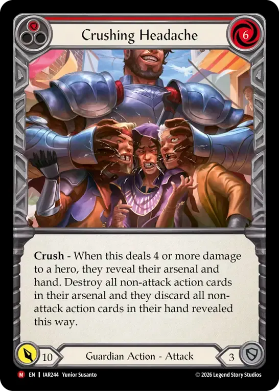 Crushing Headache — Usurp the Shadow Throne — Flesh and Blood