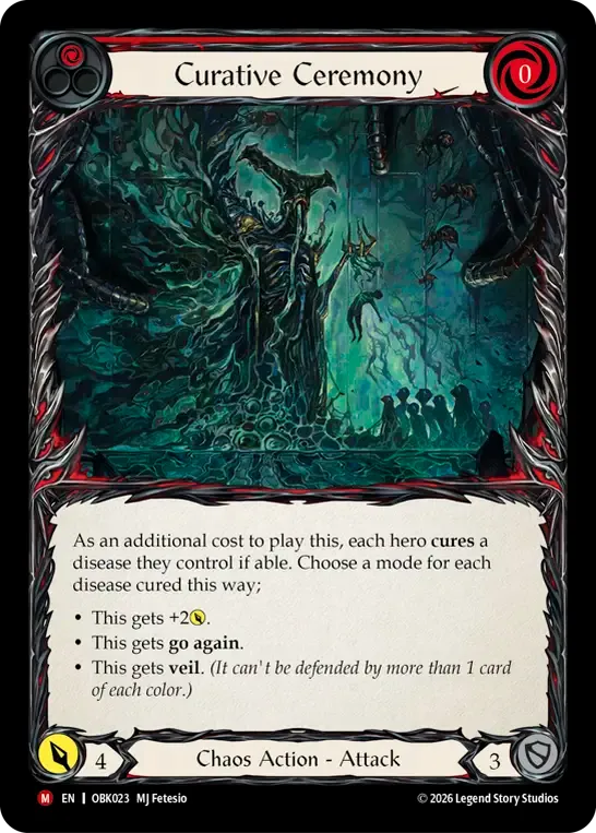 Curative Ceremony — Outbreak — Flesh and Blood