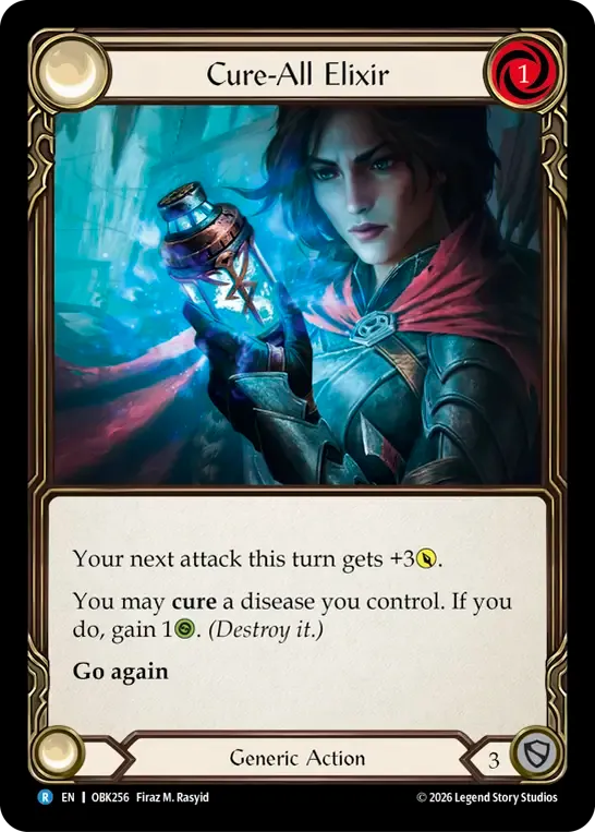 Cure-All Elixir from Outbreak - Flesh and Blood
