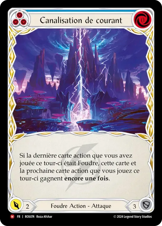 Canalisation de courant — Rosetta — Flesh and Blood