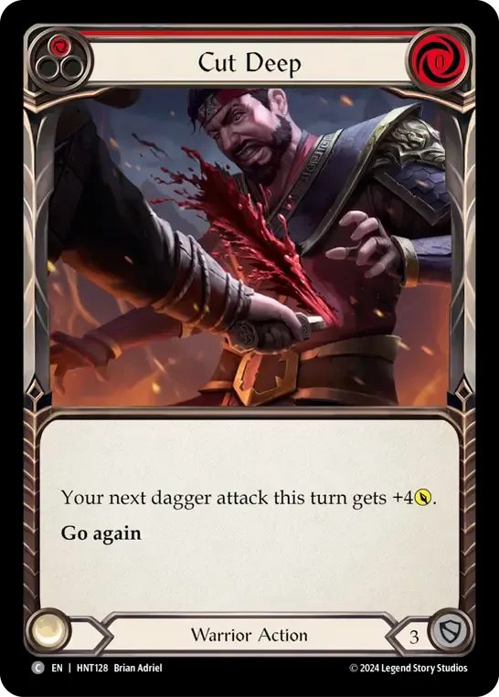 Profonde entaille — The Hunted — Flesh and Blood