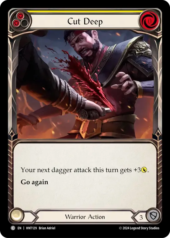 Profonde entaille — The Hunted — Flesh and Blood