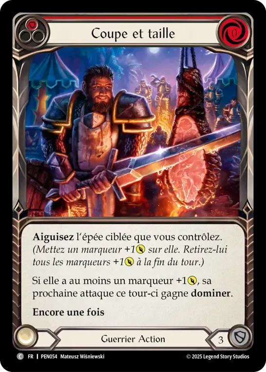 Cut n' Carve (Red) — Compendium of Rathe — Flesh and Blood