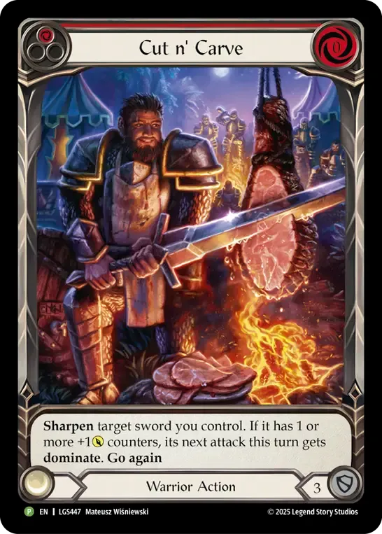 Cut n' Carve — Flesh and Blood: Promo Cards — Flesh and Blood