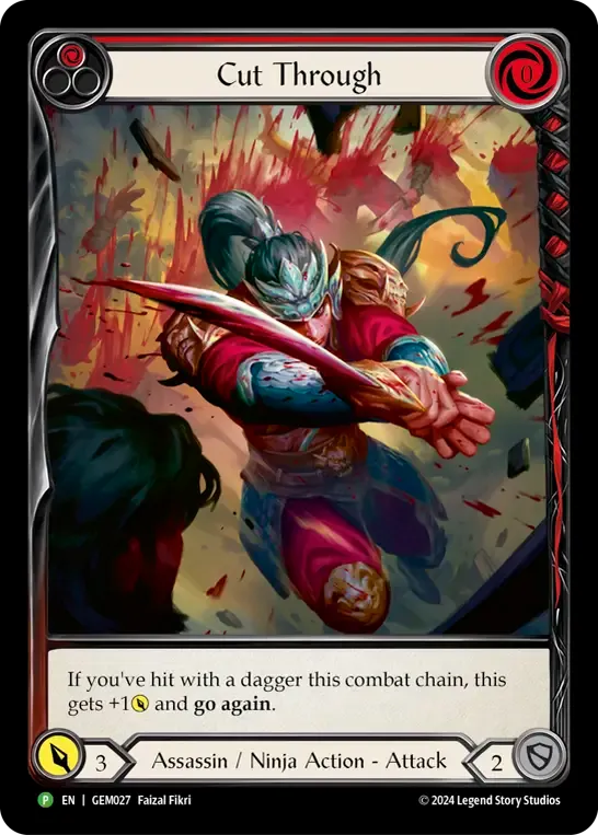 Cut Through — GEM - Pack 1 — Flesh and Blood