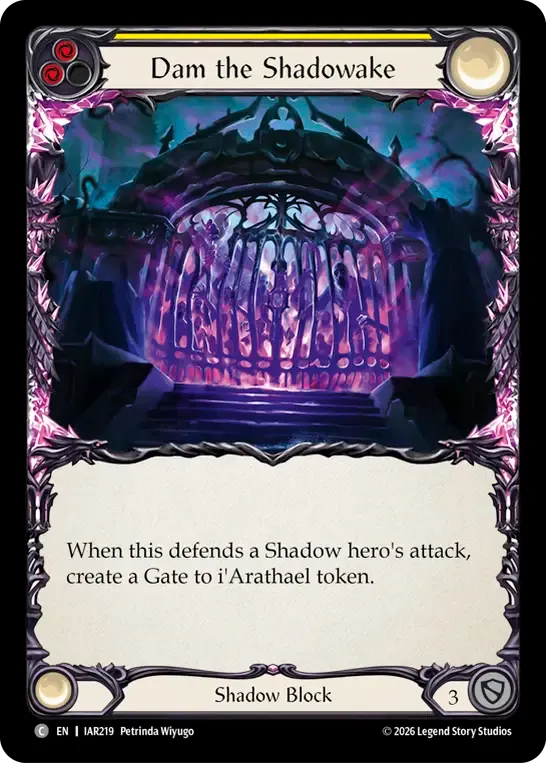 Contenir le sillage d’ombre — Usurp the Shadow Throne — Flesh and Blood